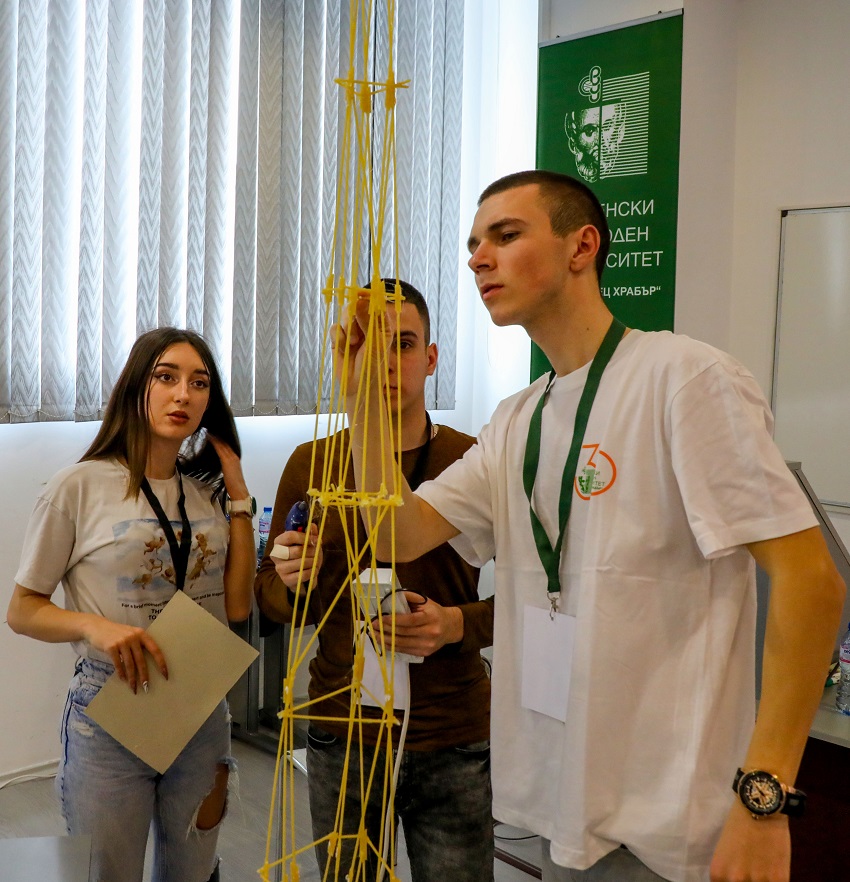 Spaghetti Engineering Национално състезание за креативни умения