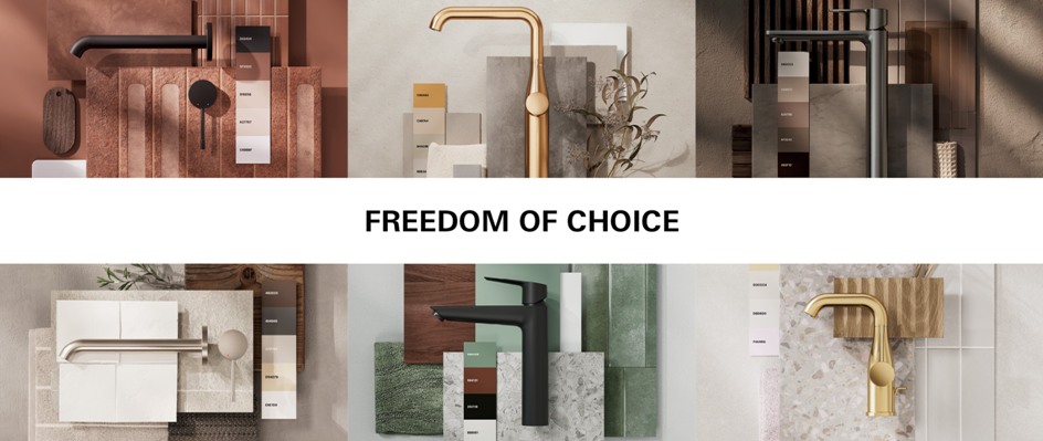 Grohe Color Chart GROHE Colours Collection: цветовете, които превръщат банята във вечен ...