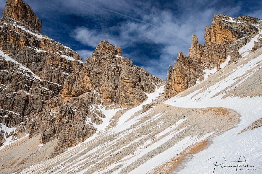 Доломити, Към Rifugio Camillo Giussani. снимка: Пламне Трошев